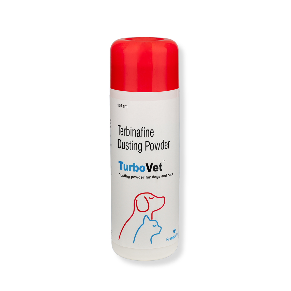 TurboVet Terbinafine 1% Antifungal Dusting Powder for Dogs & Cats – 100g