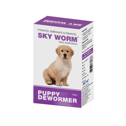 Skyworm Puppy Dewormer Suspension - 15ML