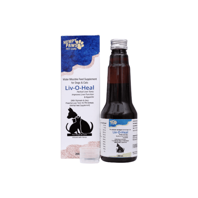 Hemp Infused Herbal Liver Syrup For Dogs & Cats