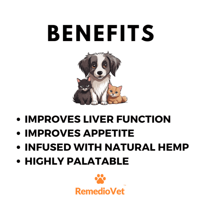 Hemp Infused Herbal Liver Tonic For Dogs & Cats